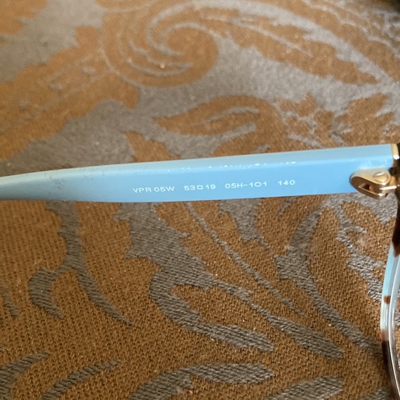 Brand new PRADA clear blue/brown tortoise shell front and blue arms. - Picture 5 of 5